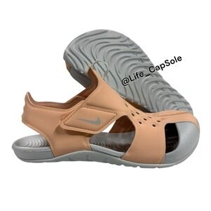 Size 2Y Nike Sunray Protect 2 Arctic Orange Water Sandals Shoes 943826-801 New